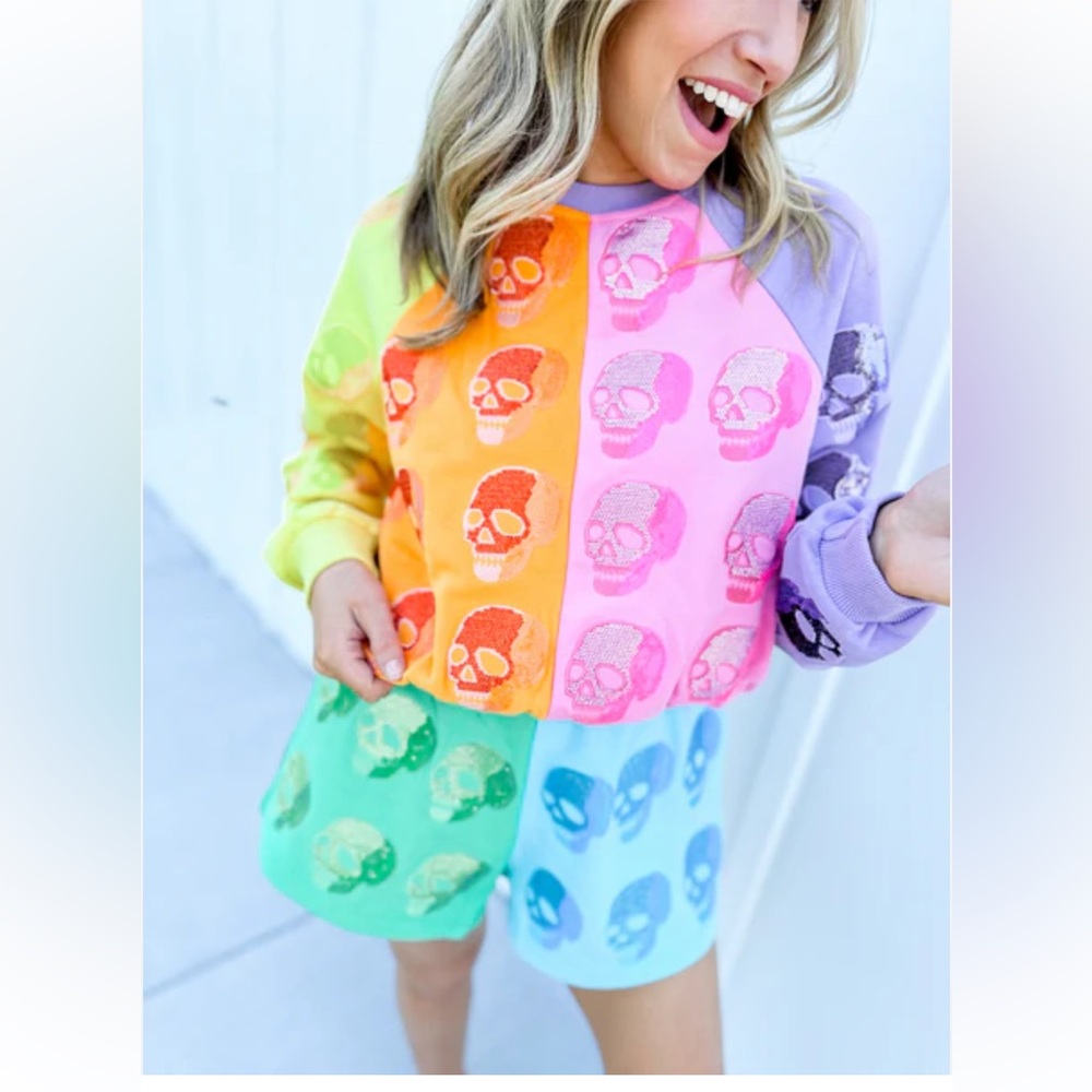 Colorblock Skull Set Medium - Picture 3 of 3
